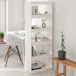 Book Cabinet/Room Divider White 60x30x167.5 cm Solid Wood Pine 808174