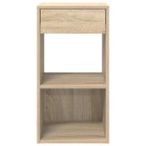 Bedside Cabinets with Drawer 2 pcs Sonoma Oak 35x34x66.5 cm 858718