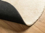 Rug HUARTE Short Pile Soft and Washable Cream 120 cm 375048