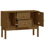 Sideboard Honey Brown 110x40x78 cm Solid Wood Pine 823527