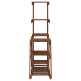 Flower Stand 95x25x96 cm Solid Wood Fir 362879