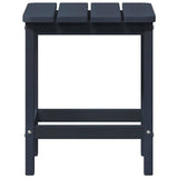 Side Table Navy Blue 38 x 38 x 46 cm Polyethylene 42006634