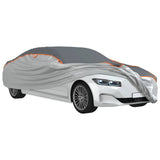 Car Cover for Sedan Hail Protection Full XXL Grey and Silver 4008947