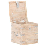 Chest 40x40x40 cm Solid Acacia Wood 289646