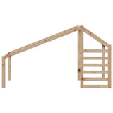 Kids' Bed Roof 198x97x113 cm Solid Wood Pine 846876