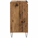 Sideboard with Drawer Old Wood 60 x 35 x 70 cm Engineered Wood 863495