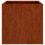 Planter 62x30x29 cm Corten Steel 821556