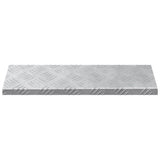 Stair Tread 15 pcs Silver 60 x 18 x 2.5 cm Aluminium 4104234
