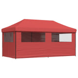 Party Tent Folding Burgundy 292 x 580 x 315 cm Oxford Fabric 42023668