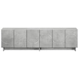 TV Stand 140 x 34.5 x 40 cm Concrete Grey Engineered Wood 8011579