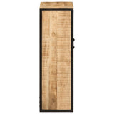 Bathroom Cabinet 40x27x90 cm Solid Wood Mango and Iron 358570