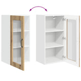 Wall Glass Cabinet LUCCA Artisan Oak 40 x 31 x 80 cm 885003