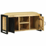 Bench Cabinet Brown 100 x 35 x 50 cm Solid Mango wood 4013617
