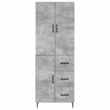 Cabinet Set 2 pcs Concrete Grey 66 x 34.5 x 89.5 cm 3416658
