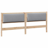 Headboard Other Brown 200 cm Solid pine wood 878934