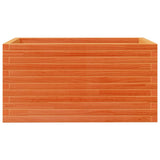 Garden Planter Wax Brown 90x60x45.5 cm Solid Wood Pine 847280