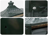 Wall Mounted Mailbox Green 40.5 x 16 x 45 cm Cast Aluminum 42023500