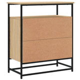 Sideboard Sonoma Oak 69x35x80 cm Engineered Wood 835545