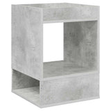 End Table 2 pcs Concrete Grey 40 x 40 x 56 cm Engineered Wood 890951