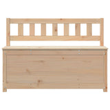 Bench 110x41x76.5 cm Solid Wood Pine 823554