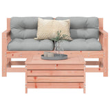 3 Piece Garden Sofa Set Solid Wood Douglas Fir 3250762