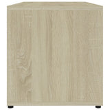 TV Cabinet Sonoma Oak 80x34x36 cm Engineered Wood 801853