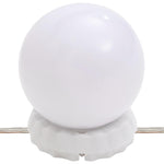 Wall Mirror with LED Lights 45x100 cm Glass Oval 3189164