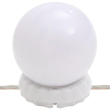 Wall Mirror with LED Lights 45x100 cm Glass Oval 3189164