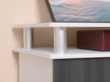 TV Cabinet Unit for TVs up to 50'' with Storage Shelf and Cupboards, Living Room Entertainment T3398P330532
