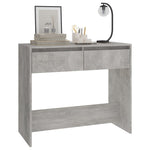 Console Table Concrete Grey 89x41x76.5 cm Steel 809570