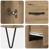 Highboard Artisan Oak 69.5 x 34 x 180 cm Engineered Wood 3415946