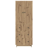 Cabinet Set 2 pcs 66 x 34.5 x 90 cm Engineered Wood 3416384