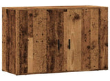 Sideboard Old Wood 80x33x70 cm Engineered Wood 857073