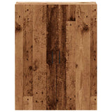 Wall Mounted Cabinet Old Wood 69.5x34x90 cm 857292