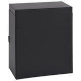 Jewellery Box 6-Layer with Mirror Lockable Black 4103565