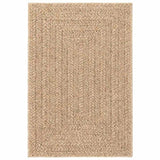 Rug ZIZUR 120x170 cm Jute Look Indoor and Outdoor 364831