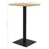 Bistro Table Oak Colour 78.5x78.5x107 cm 321930