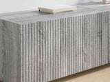TV Wall Cabinet Grey Sonoma 59.5 x 31 x 40 cm Engineered Wood 892341