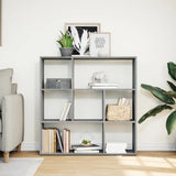 Room Divider Bookcase Grey Sonoma 102x29x103.5 cm Engineered Wood 858053
