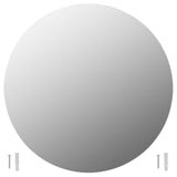 Wall Mirrors 2 pcs 60 cm Round Glass 3051628