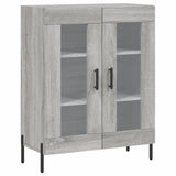 Highboard Grey Sonoma 69.5x34x180 cm Engineered Wood 3198287