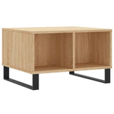 Coffee Table Sonoma Oak 60x50x36.5 cm Engineered Wood 830551