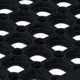 Stair Treads 10 pcs 25x75 cm Rubber 155631