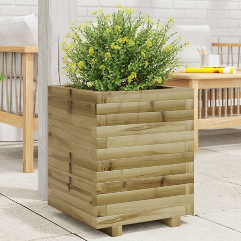 ZNTS Garden Planter 40x40x49.5 cm Impregnated Wood Pine 3282513