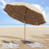 Garden Parasol Natural 255 x 255 x 255 cm 42006675
