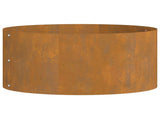 Planter Ring 5 pcs Brown 40 x 40 x 20 cm Weathering Steel 873619
