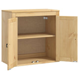 Cabinet SKI Honey Brown 60 x 32 x 60 cm Solid Pine Wood 42007558