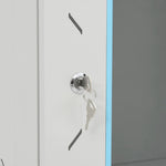18U Network Cabinet with Swivel Feet 19" IP20 60x60x100 cm 30267