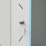 18U Network Cabinet with Swivel Feet 19" IP20 60x60x100 cm 30267