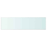 Shelves 2 pcs Panel Glass Clear 110x30 cm 3051591